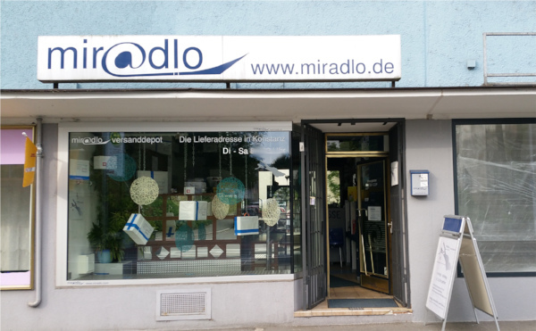  miradlo Versanddepot, die deutsche Lieferadresse - in Konstanz